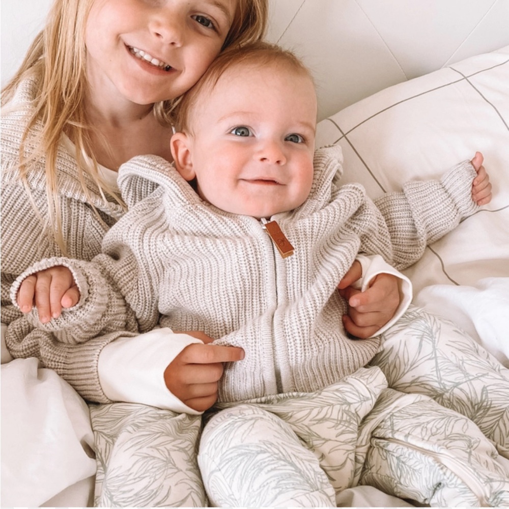 Goumi Kids Knit Hoodie